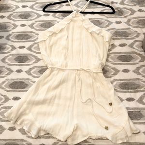 Lovers + Friends Jolie White Romper Medium